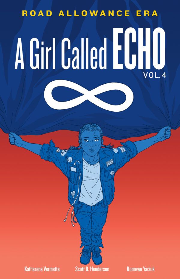 The cover of Katherena Vermette's book A Girl Called Echo